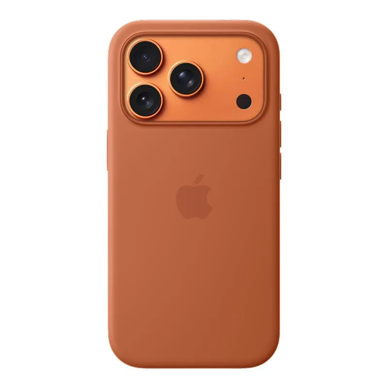 Силиконовый чехол для iPhone 17 Pro (Terra Сotta) Терракотовыйphoto2