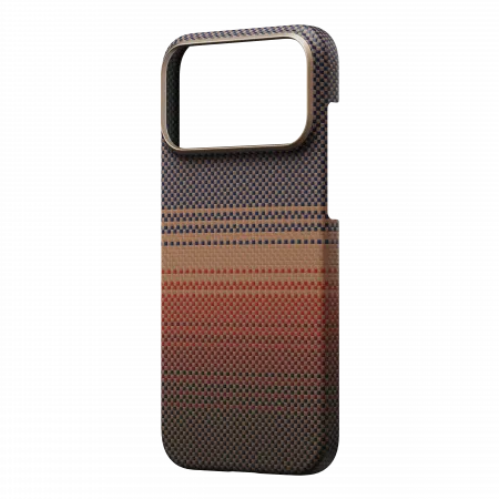 Ультра тонкий чехол Pitaka для iPhone 17 Pro Max, Закатphoto3