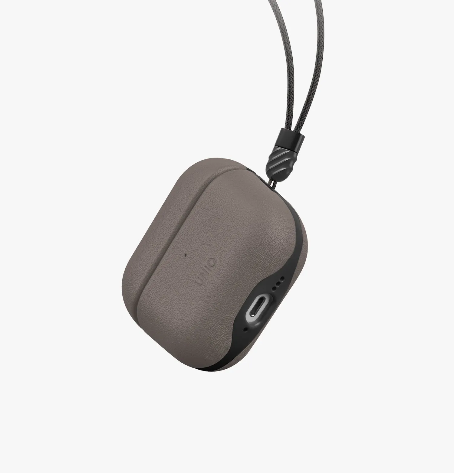 Чехол UNIQ Lyden DS для AirPods 4 / AirPods 5, серый (flint grey)photo1