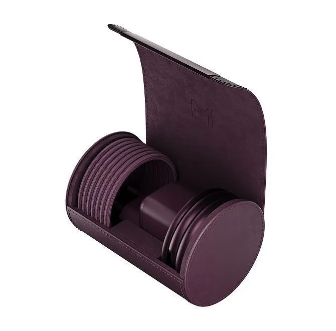 Зарядная станция 3 в 1 Magssory Signature Disc Ultra для Apple Burgundyphoto0