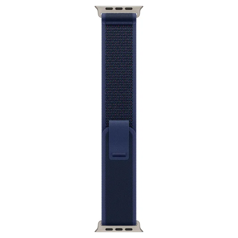 Apple Watch Ultra 2024 GPS + Cellular, 49 мм корпус из титана, ремешок Trail синего цветаphoto3