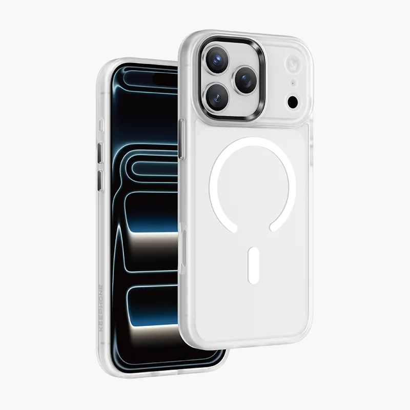 Чехол защитный KEEPHONE ARMOR GRIP для iPhone 17 Pro / iPhone 18 Pro, серыйphoto3