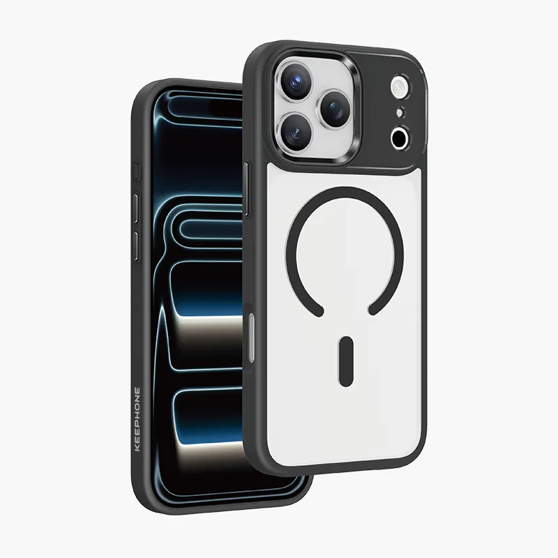 Чехол защитный KEEPHONE ARMOR GRIP для iPhone 17 Pro / iPhone 18 Pro, серыйphoto2