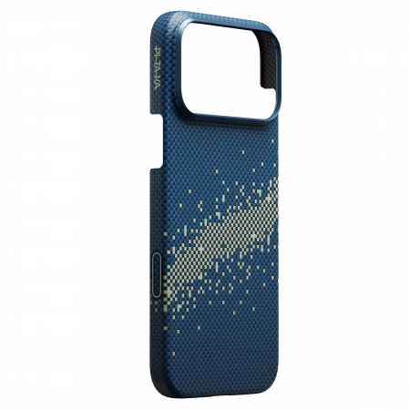 Ультра тонкий чехол Pitaka для iPhone 17 Pro, Млечный путьphoto5