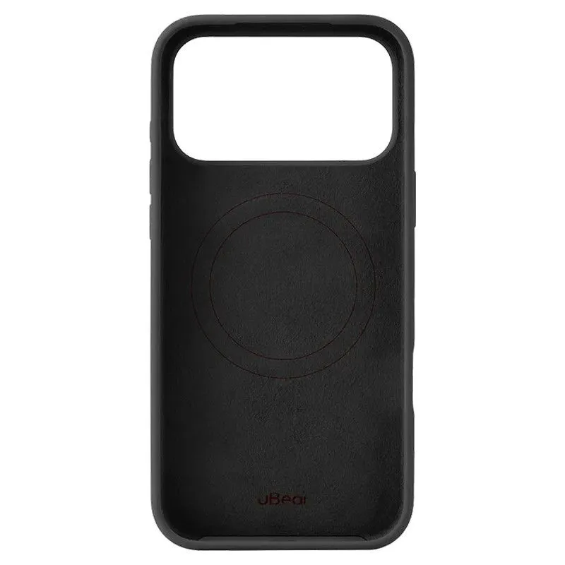Силиконовый чехол uBear Touch Mag Case для iPhone 18 Pro Max/17 Pro Max Черныйphoto3