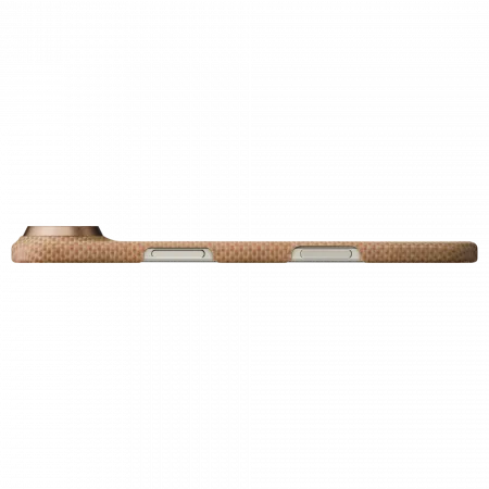 Ультра тонкий чехол Pitaka (PitaTap™) для iPhone 17 Air, Золотойphoto3