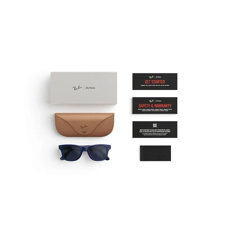 Ray-Ban Wayfarer Gen 2 Синий глянец, линзы-хамелеон Прозрачный/Синий, размер Mphoto3