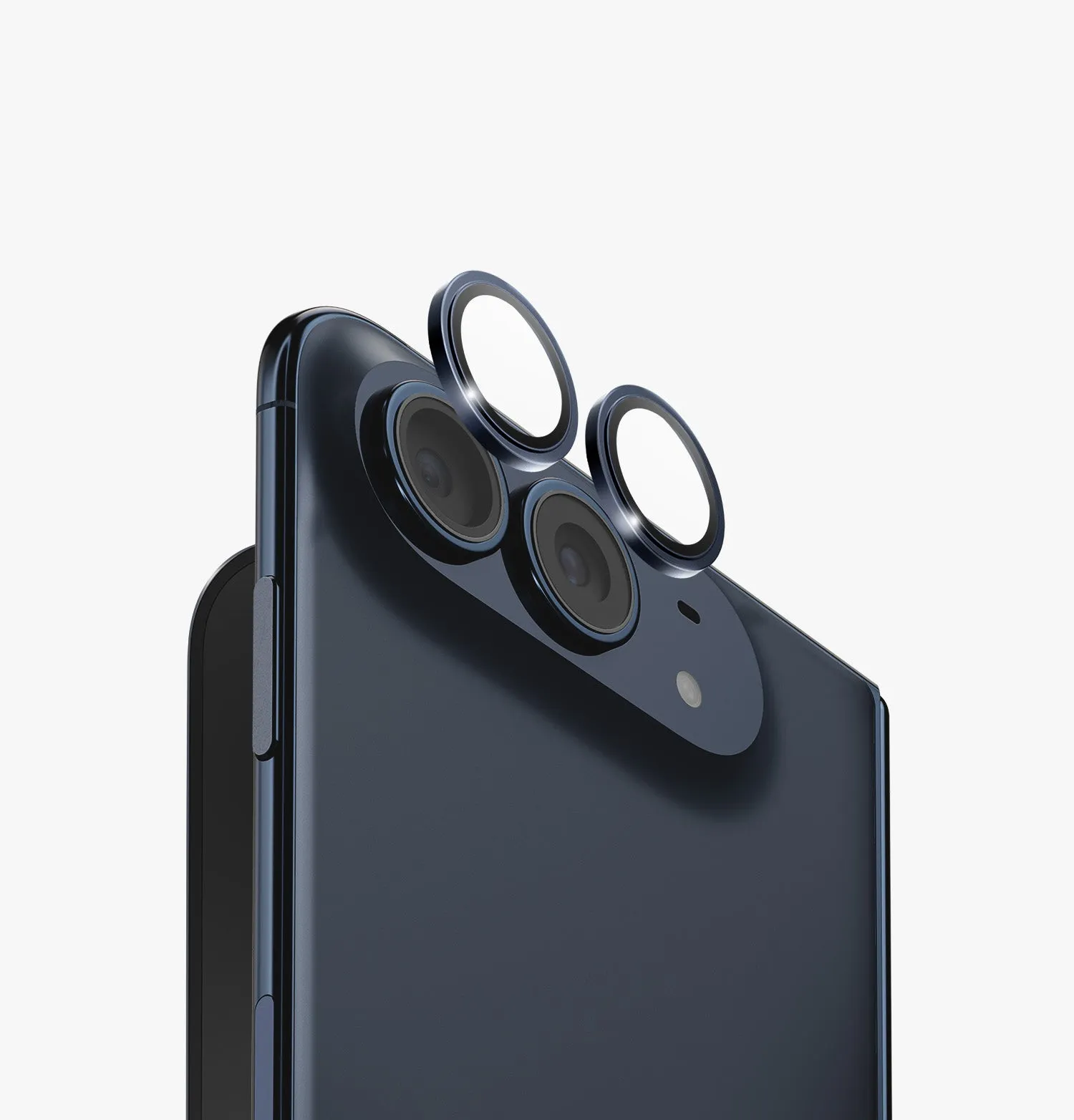 Защита камеры UNIQ Optix AluGuard для iPhone Duo, синий (cosmic blue)photo0