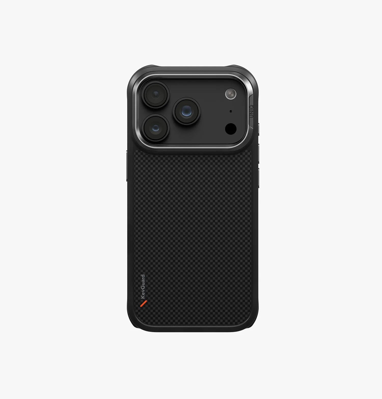 Чехол UNIQ Keva Tough для iPhone 18 Pro, черный (black)photo1
