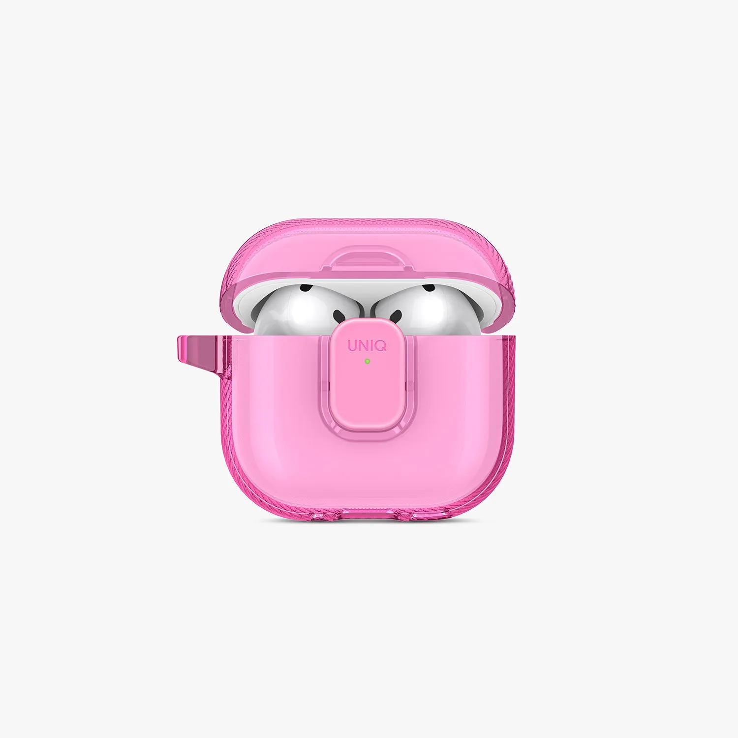 Чехол UNIQ Glase Pro для AirPods 4 / AirPods 5, прозрачный (Crystal Clear)photo1
