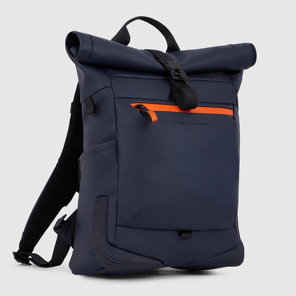 Рюкзак для ноутбука 15,6" ролл-топ, водоотталкивающий Piquadro CA6291C2OW/BLU, синийphoto1
