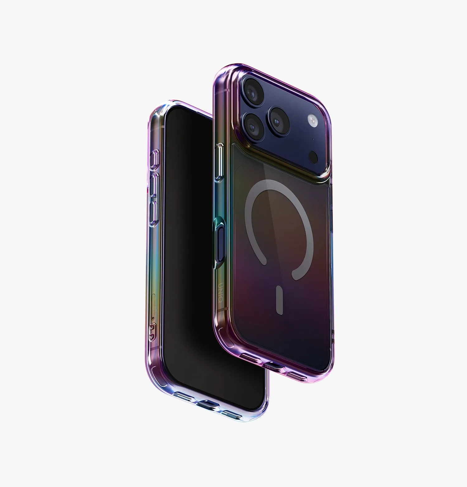 Чехол UNIQ Iridescia для iPhone 17 Pro, голографический (Holo Quartz)photo2