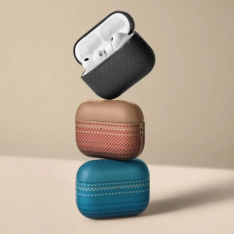 Чехол Pitaka Aramid Fiber Case для AirPods Pro 3 Закат (Sunset)photo3