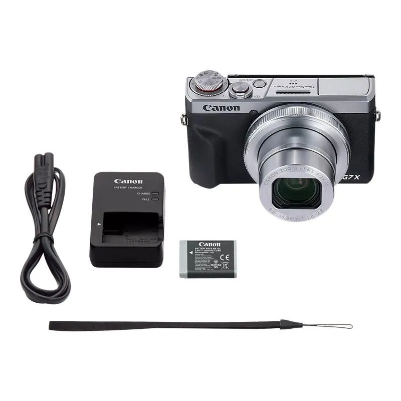 Камера Canon PowerShot G7 X Mark III Серебристыйphoto3