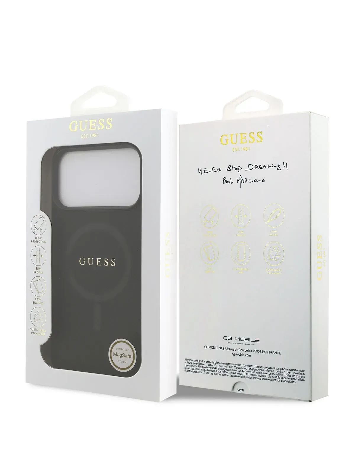 Чехол Guess iPhone 17 Pro, Черный, MagSafephoto7