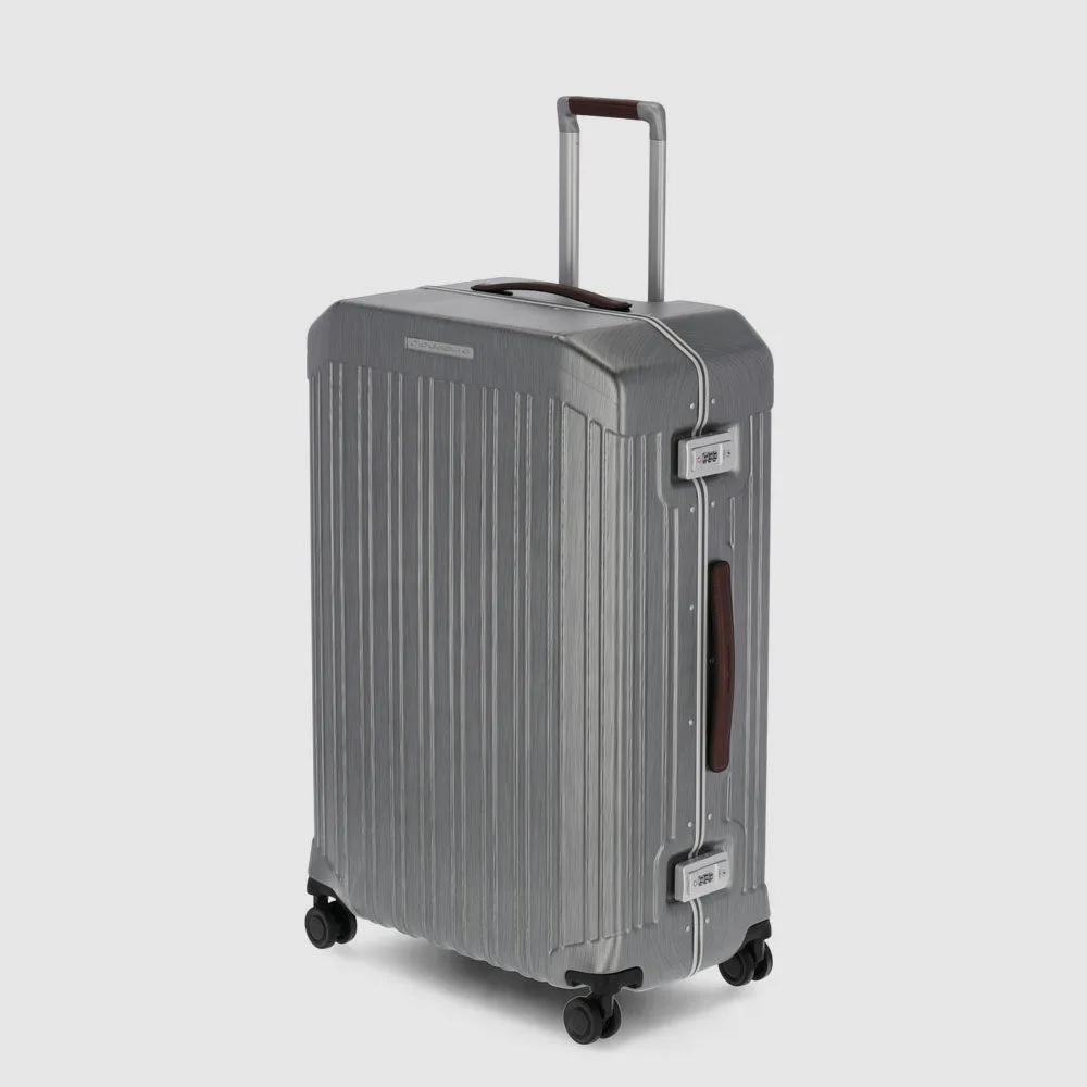 Большой чемодан на 4 колёсах из поликарбоната Piquadro BV4428PQLM/NCU, чёрныйphoto1