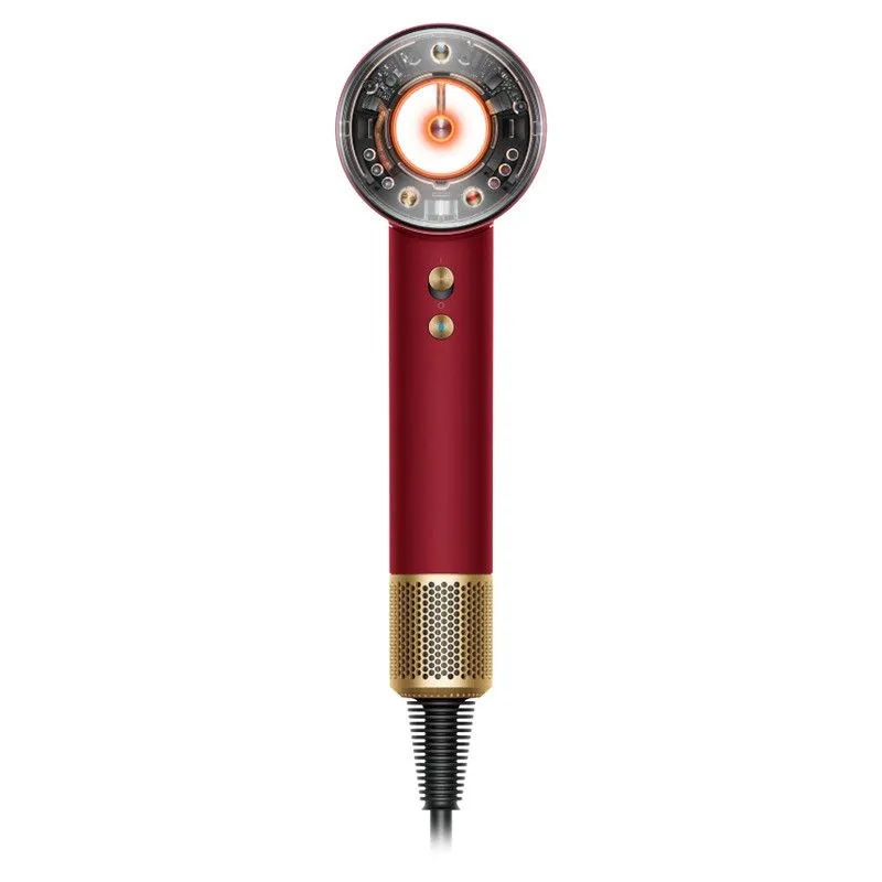 Фен Dyson Supersonic Nural HD16 для прямых волос Красный бархат/Золото (Red velvet/Gold) с кейсомphoto0