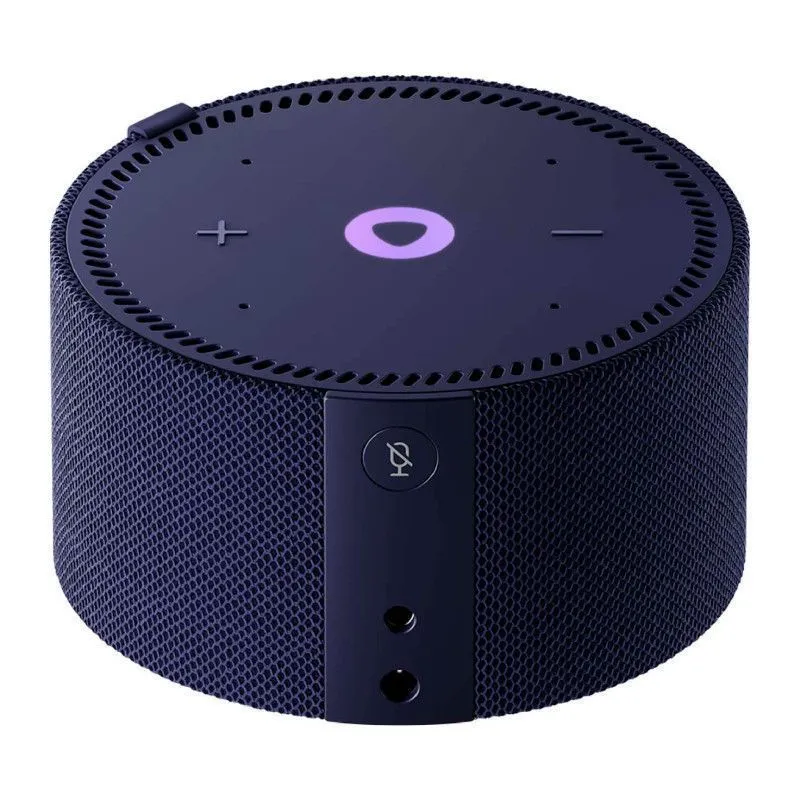 Умная колонка Яндекс Станция Мини с часами с Алисой Синий сапфирphoto1