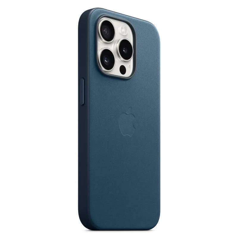 Чехол FineWoven MagSafe для iPhone 15 Pro Тихоокеанский синийphoto2