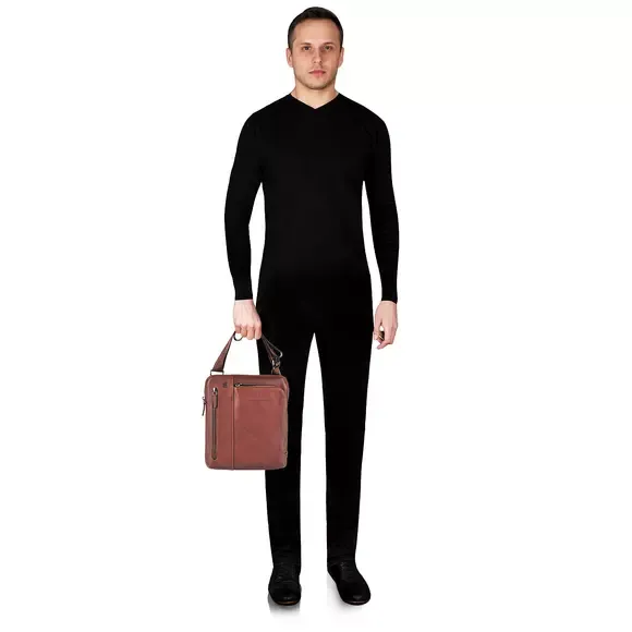 Сумка через плечо Piquadro Black square CA1816B3/CU, коричневыйphoto5