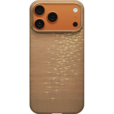 Ультра тонкий чехол Pitaka (PitaTap™) для iPhone 17 Pro Max, Золотойphoto1