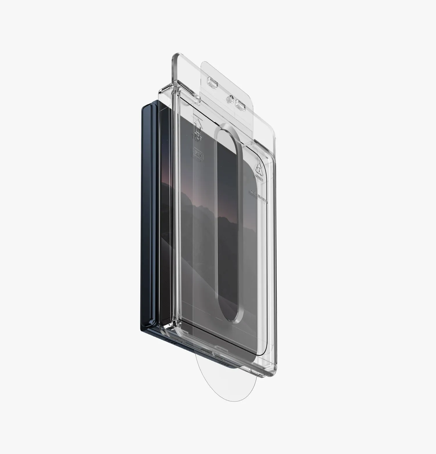 Защитное стекло UNIQ Optix SwiftFit™ Vivid для iPhone Duophoto0