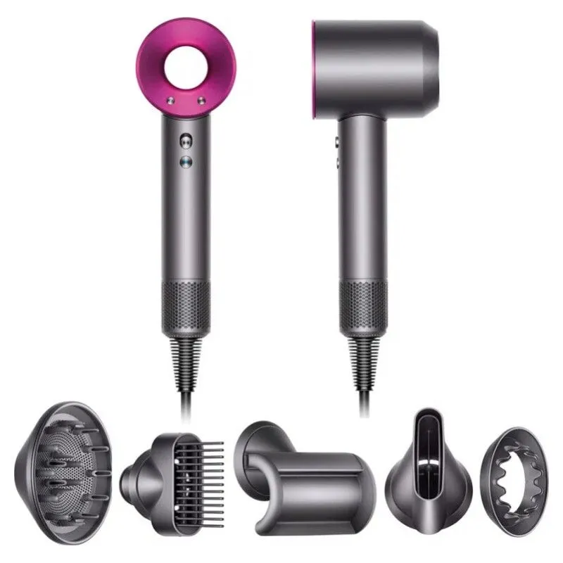 Фен Dyson Supersonic HD07 Никель/Фуксияphoto1