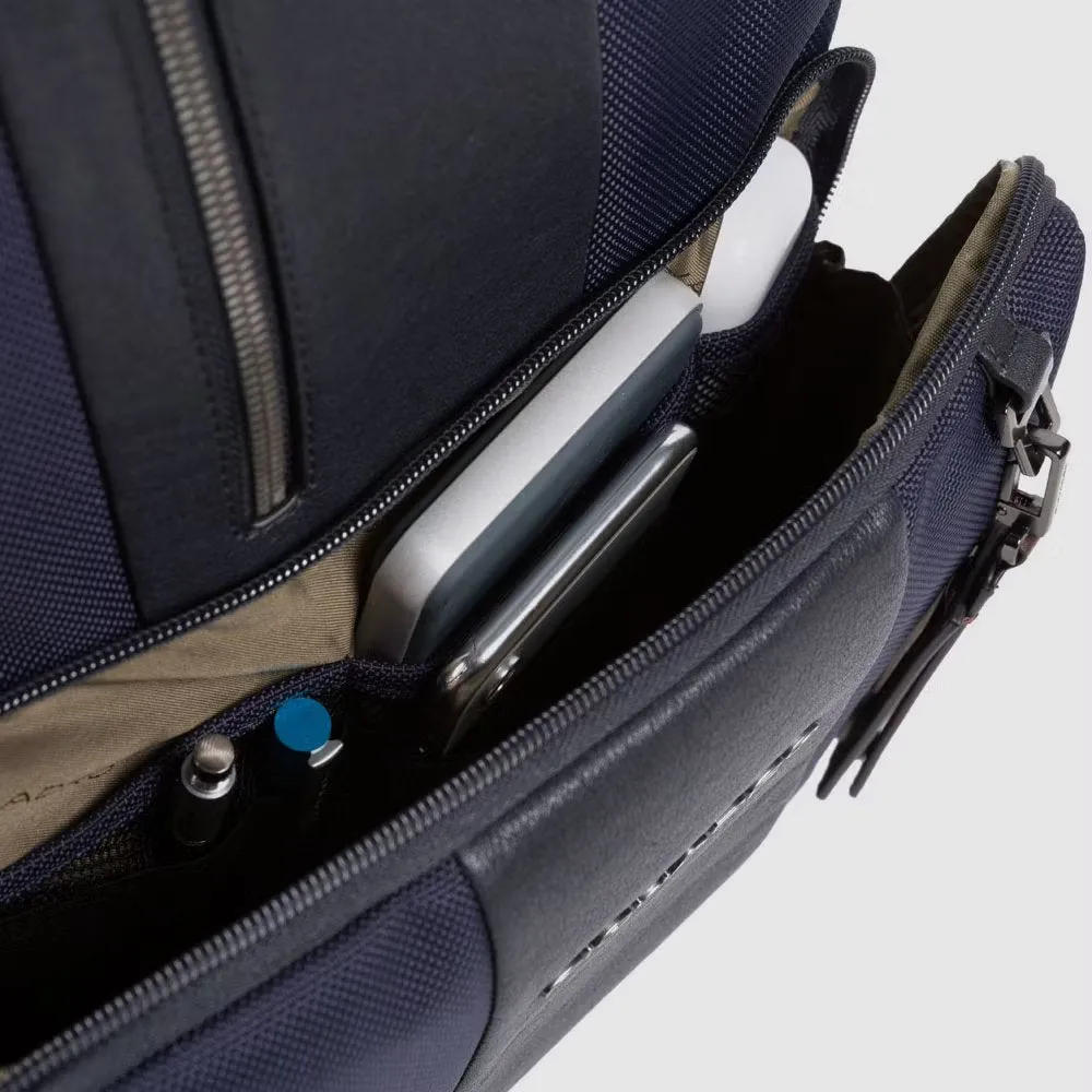 Рюкзак для ноутбука 15,6" с противокражным тросом Piquadro CA4439BR2BM/BLU, синийphoto3