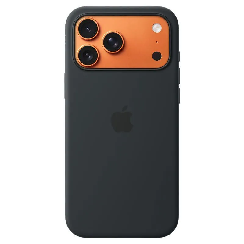 Силиконовый чехол для iPhone 17 Pro Max (Black) Черныйphoto0