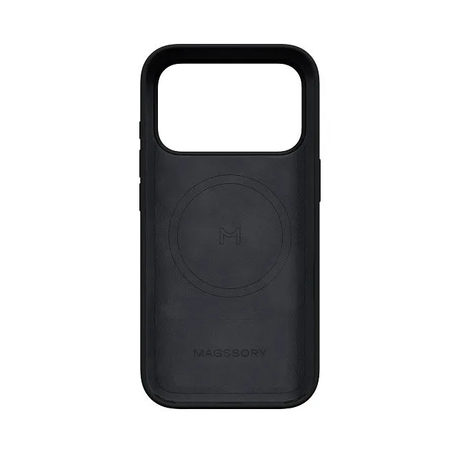 Чехол Magssory Silicone Case для iPhone 18 Pro, черныйphoto4