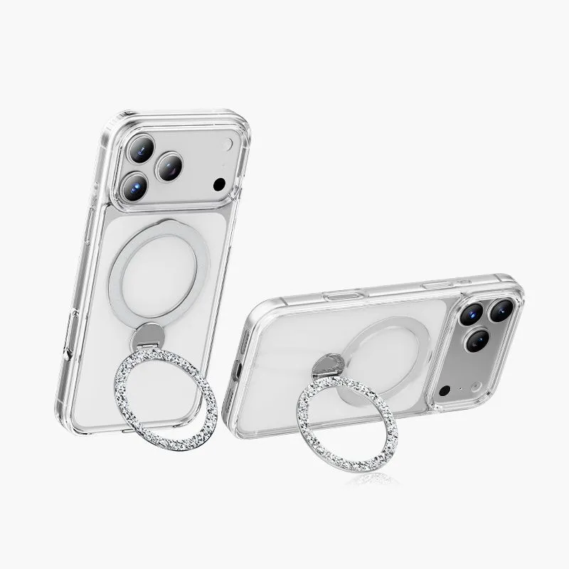 Чехол защитный KEEPHONE SHINERING для iPhone 17 Pro Max / iPhone 18 Pro Max, прозрачныйphoto1