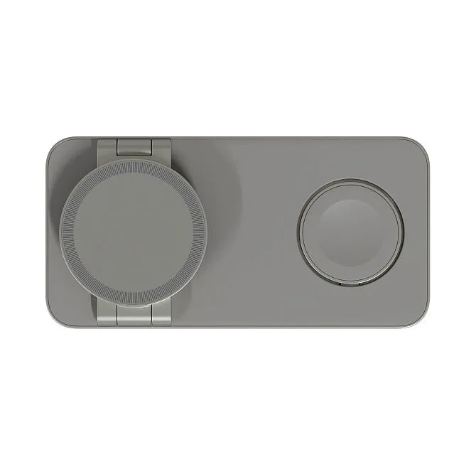 Зарядная станция 3 в 1 Magssory Yoga для Apple Qi2 Titanphoto6
