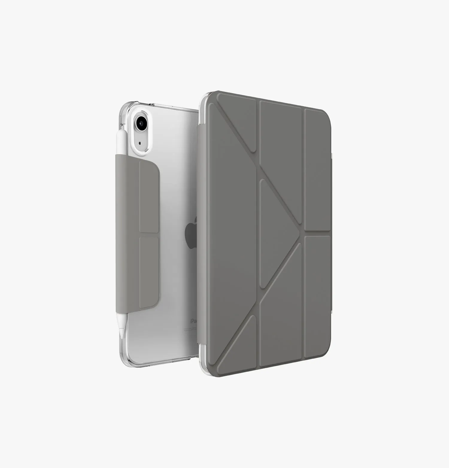 Чехол UNIQ Camden для iPad Mini (A17 Pro/6th Gen), серый (Dark Gray)photo0