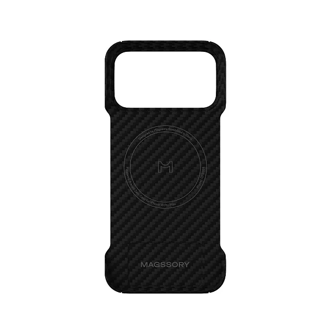 Чехол Magssory Aramid Zero Case для iPhone 18 Pro Max, черныйphoto1