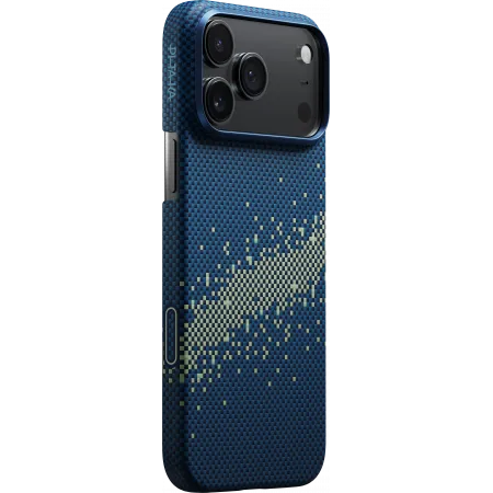 Ультра тонкий чехол Pitaka для iPhone 17 Pro, Млечный путьphoto0