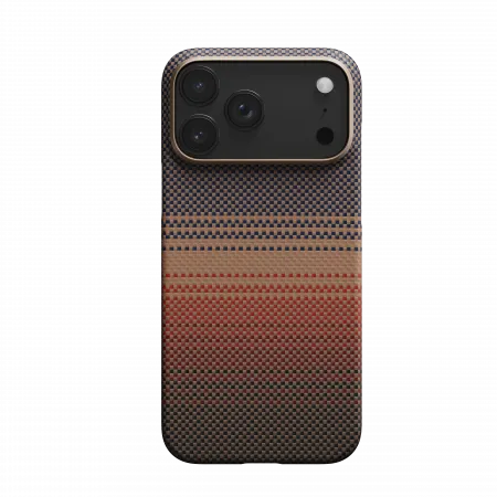 Ультра тонкий чехол Pitaka для iPhone 17 Pro, Закатphoto1