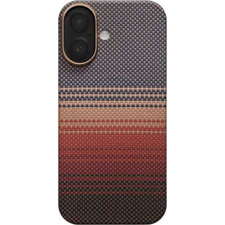 Ультра тонкий чехол Pitaka для iPhone 17, Закатphoto1