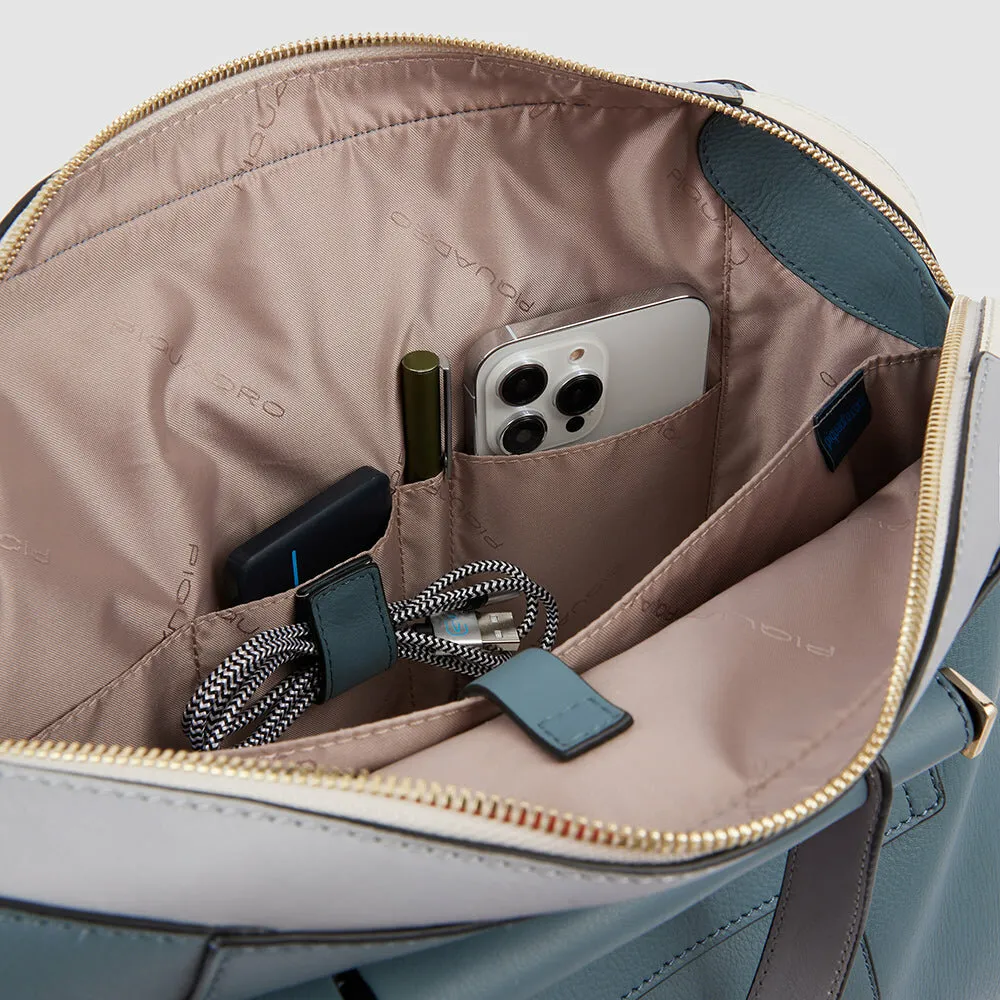 Женская кожаная сумка для ноутбука 14" Circle Piquadro CA4577W92/N, чёрныйphoto4