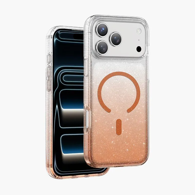 Чехол защитный KEEPHONE LILLIAN для iPhone 17 Pro / iPhone 18 Pro, оранжевыйphoto0