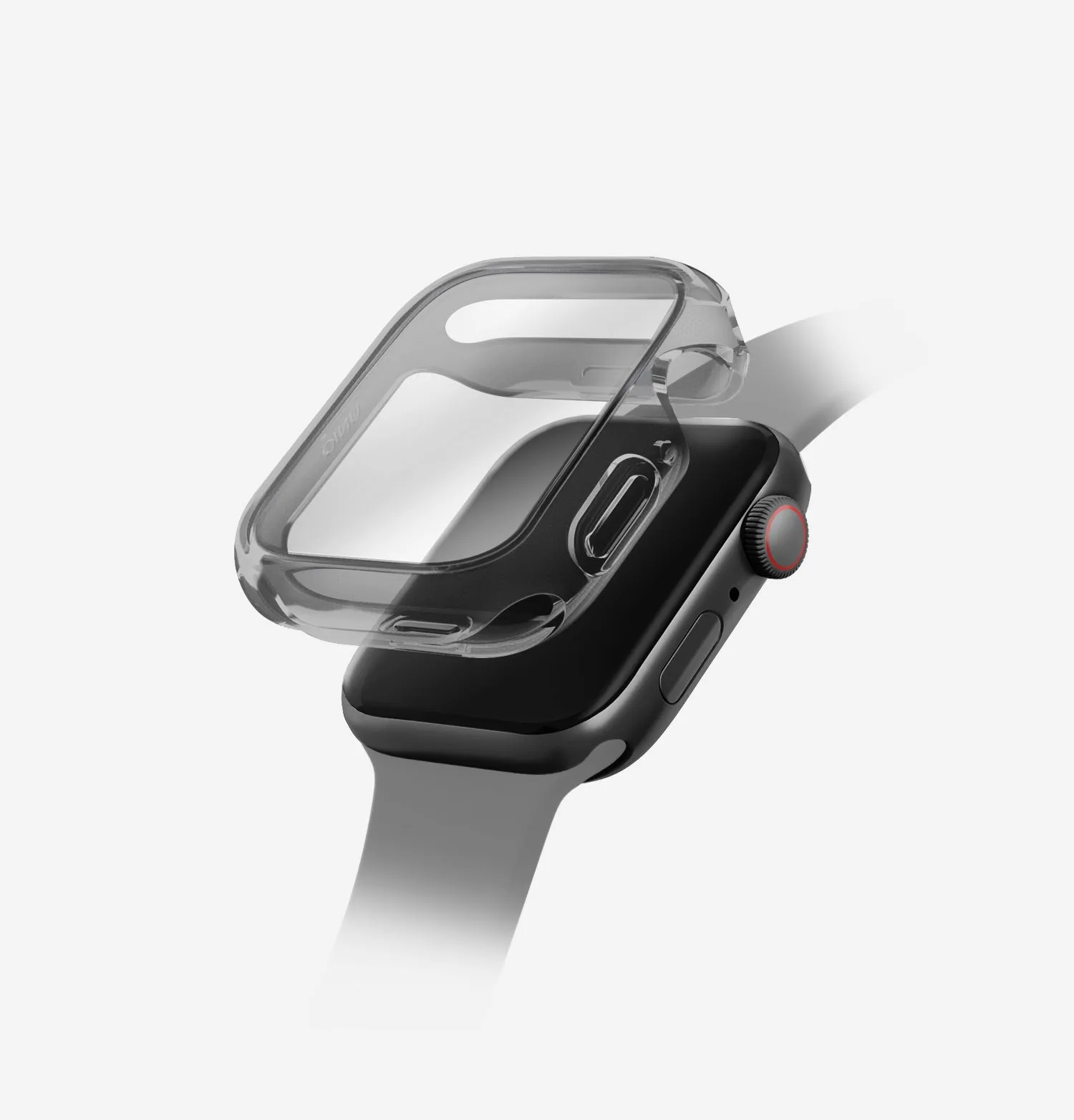 Чехол UNIQ Garde для Apple Watch 42 мм, прозрачный (Crystal Clear)photo4