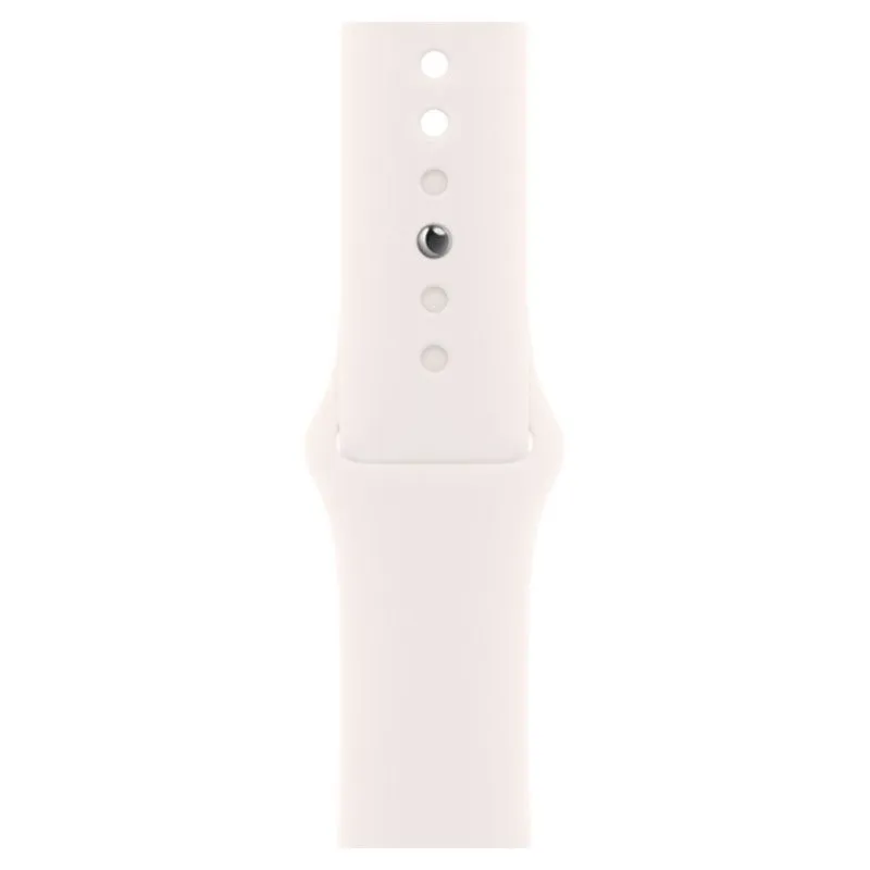 Apple Watch Series 11, 42 мм корпус из алюминия цвета Розовое золото, спортивный ремешок цвета Светлый румянецphoto2
