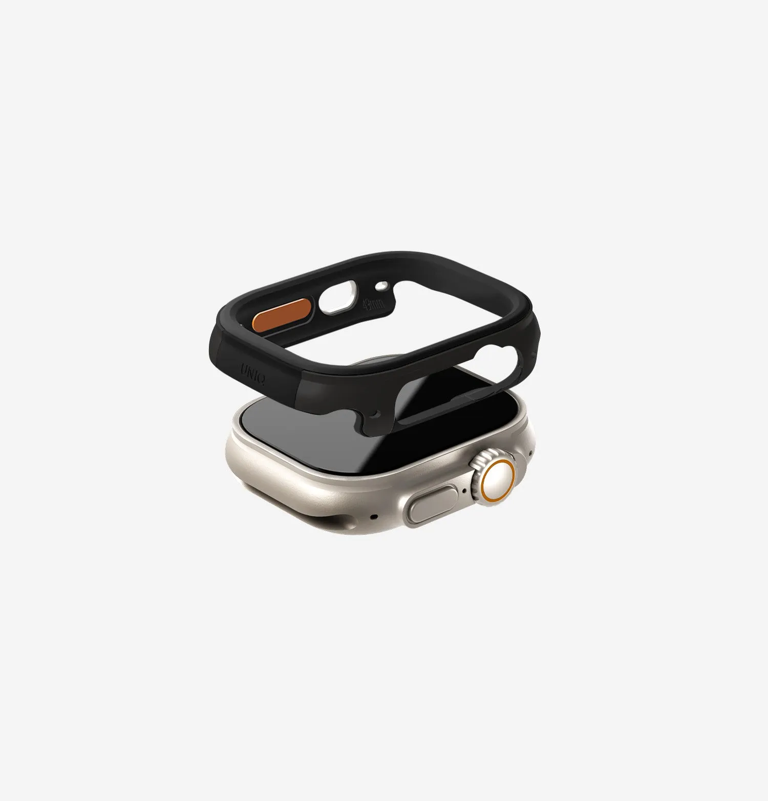 Чехол UNIQ Valencia для Apple Watch 49 мм, серебристый (Silver)photo1