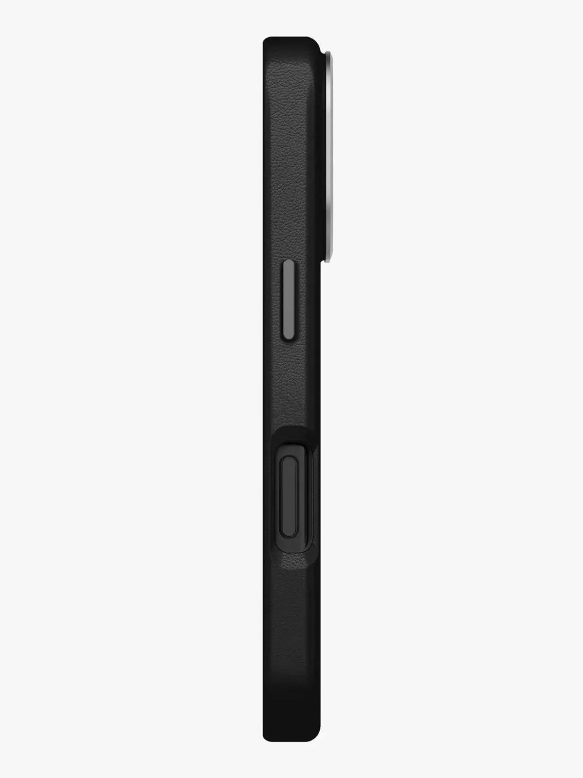 Чехол Uniq на iPhone 17 Pro, Lyden MagSafe, из премиальной экокожи, с металлической защитой камеры, черныйphoto3