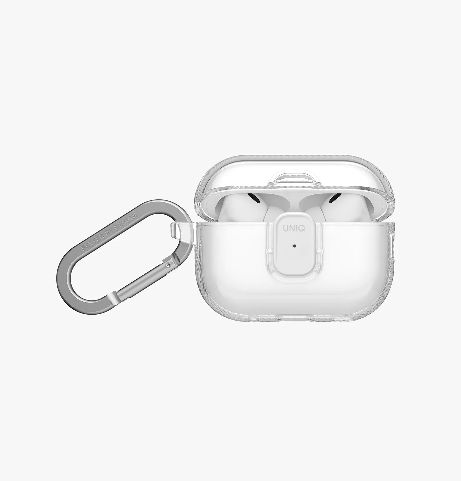 Чехол UNIQ Glase Pro для AirPods Pro (3rd Gen), прозрачный (Crystalclear)photo17