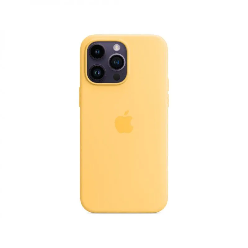 Силиконовый чехол MagSafe для iPhone 14 Pro Max Солнечное сияниеphoto3