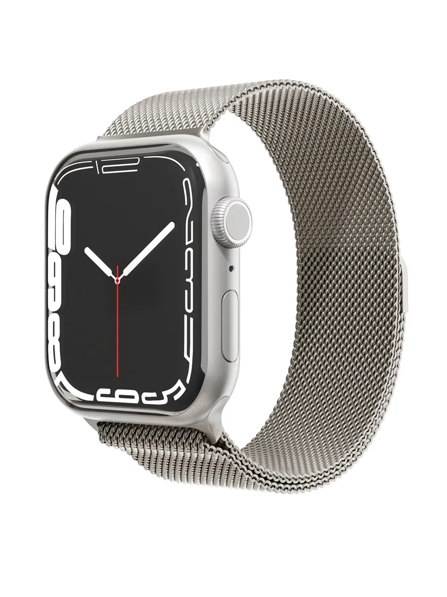 Ремешок из нержавеющей стали VLP для Apple Watch 38/40/41, шампаньphoto0