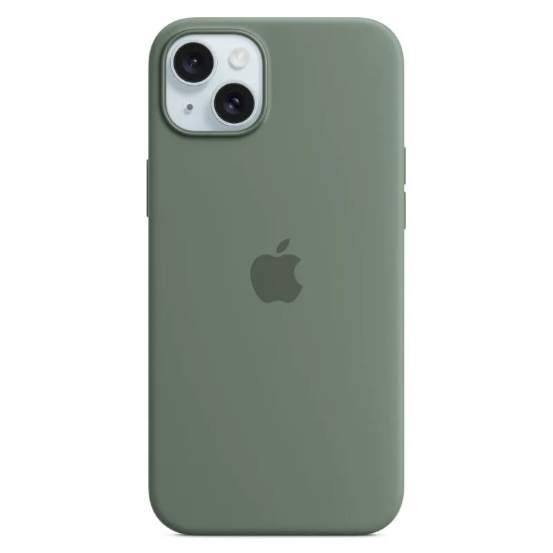 Силиконовый чехол MagSafe для iPhone 15 Plus Кипарисphoto1