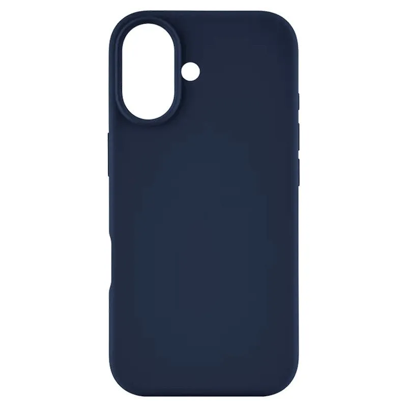 Силиконовый чехол uBear Touch Mag Case для iPhone 17 Темно-синийphoto2