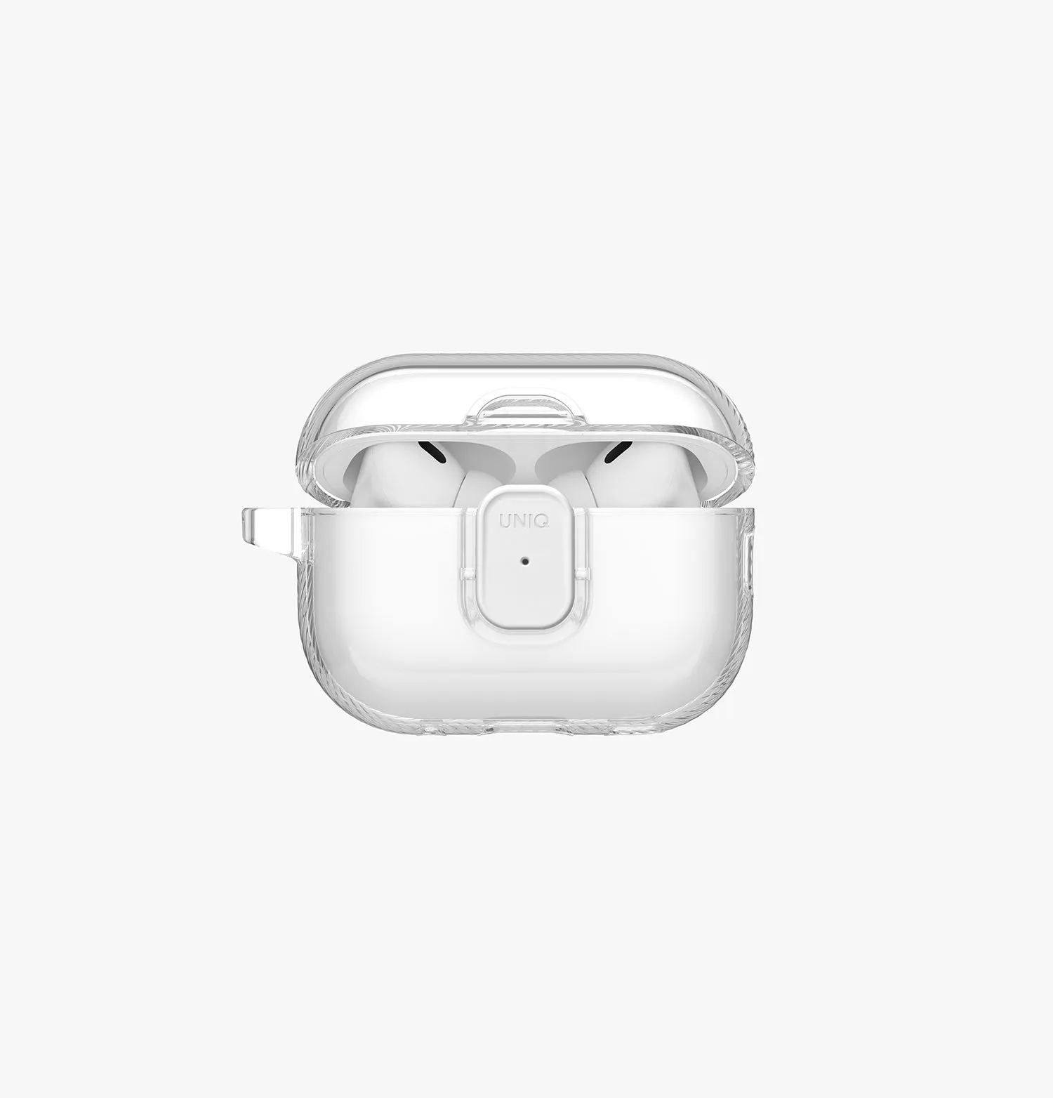 Чехол UNIQ Glase Pro для AirPods Pro (3rd Gen), прозрачный (Crystalclear)photo16