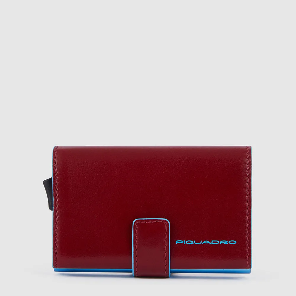 Автоматический кардхолдер с RFID-защитой Piquadro PP5649B2BLR/R, красныйphoto0